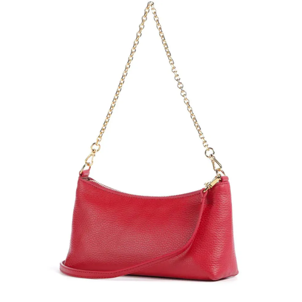 Borsa Donna a Spalla COCCINELLE in Pelle Scarlet Linea Aura