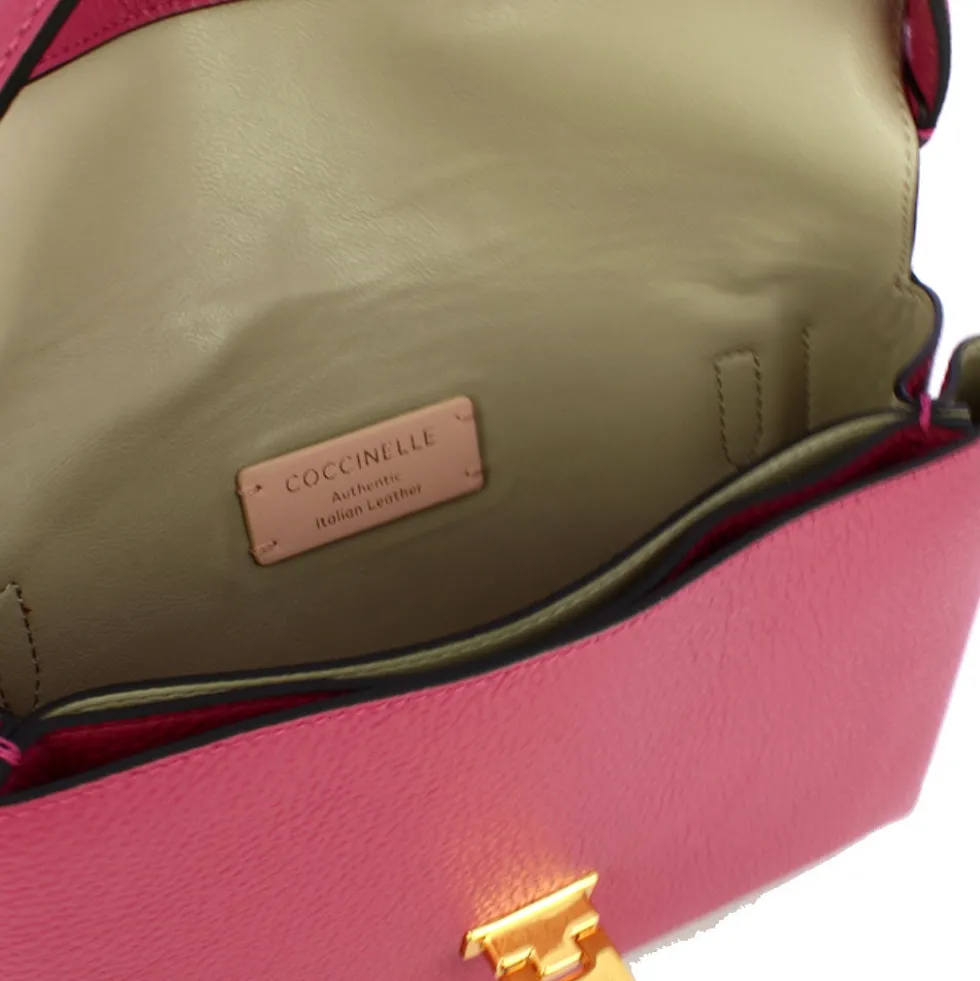 Borsa Donna a Spalla COCCINELLE in Pelle Linea Arlettis colore Rosewood