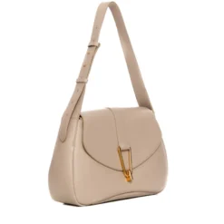 Borsa Donna a Spalla COCCINELLE linea Himma Medium in Pelle Powder Pink