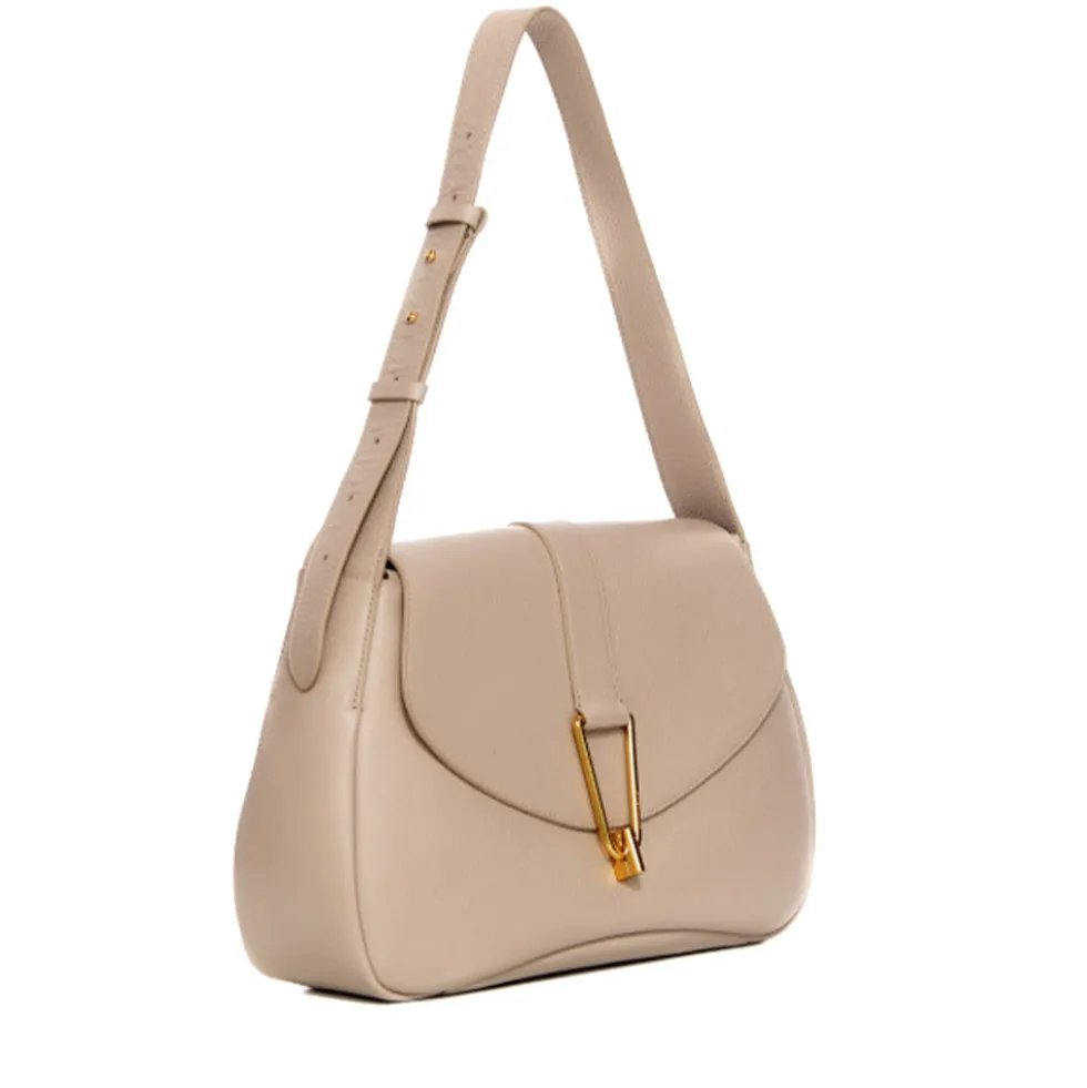 Borsa Donna a Spalla COCCINELLE linea Himma Medium in Pelle Powder Pink