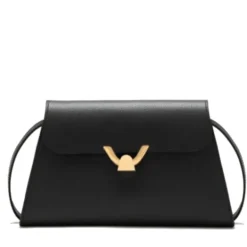Borsa Donna a Spalla COCCINELLE in Pelle Nera linea Dew Medium