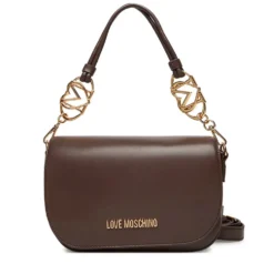 Borsa Donna a Spalla con Tracolla LOVE MOSCHINO linea Jewel Testa di Moro