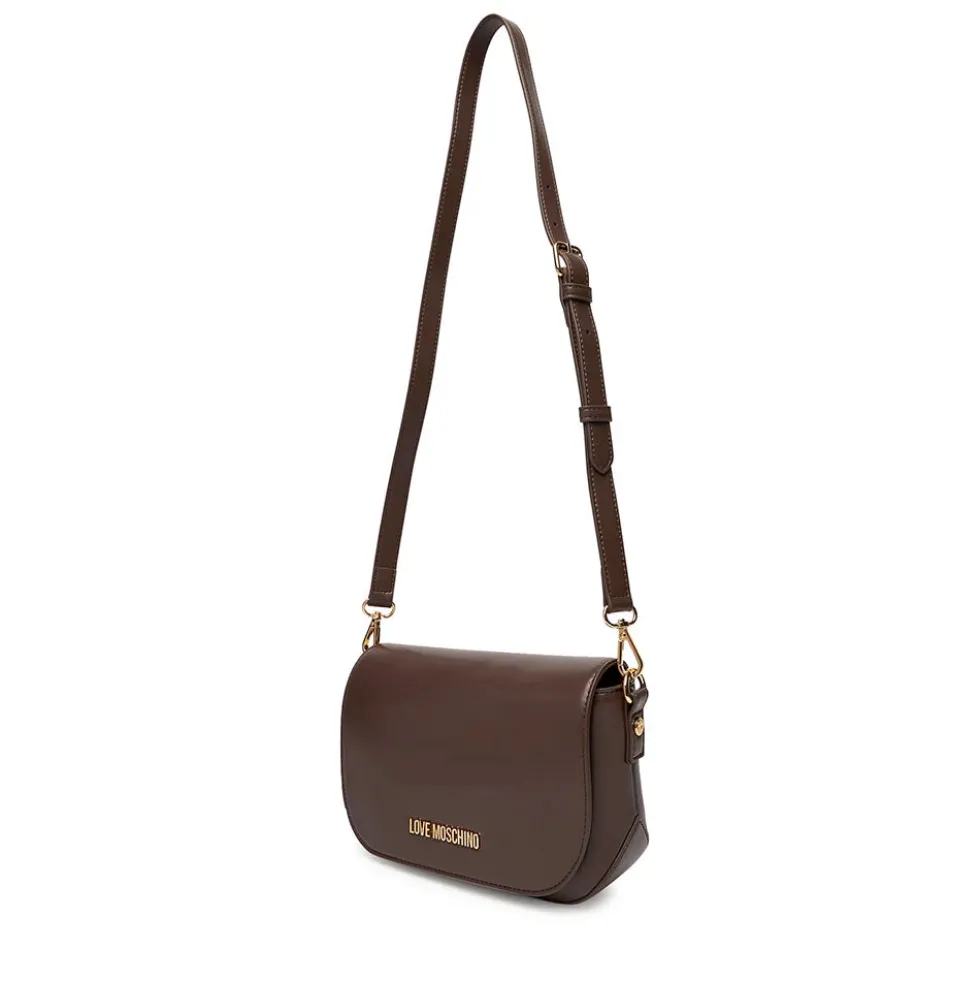 Borsa Donna a Spalla con Tracolla LOVE MOSCHINO linea Jewel Testa di Moro