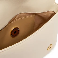 Borsa Donna a Spalla con Tracolla LOVE MOSCHINO linea Jewel Avorio