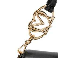 Borsa Donna a Spalla con Tracolla LOVE MOSCHINO linea Jewel Nera