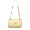 Borsa Donna a Spalla e a Tracolla LOVE MOSCHINO linea Bubby Love in Ecopelle color Burro