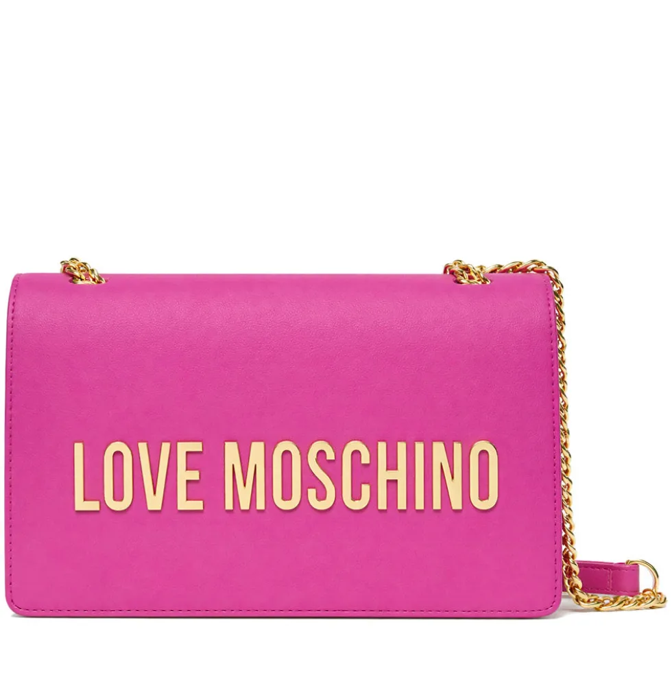 Borsa Donna a Spalla e a Tracolla LOVE MOSCHINO linea Bold Bag Fuxia