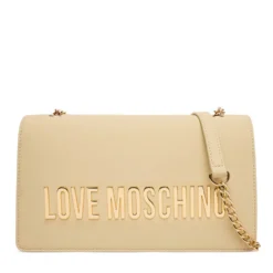 Borsa Donna a Spalla e a Tracolla LOVE MOSCHINO linea Bold Bag color Burro