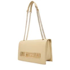 Borsa Donna a Spalla e a Tracolla LOVE MOSCHINO linea Bold Bag color Burro