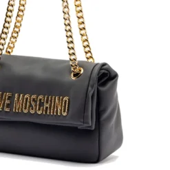 Borsa Donna a Spalla e a Tracolla LOVE MOSCHINO Nera con Maxi Logo