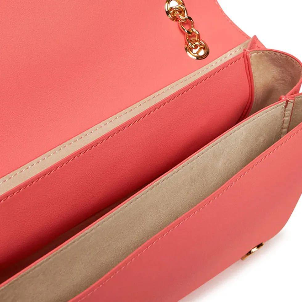 Borsa Donna a Spalla e a Tracolla LOVE MOSCHINO linea Bold Bag color Corallo