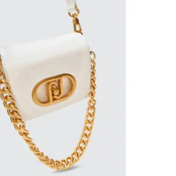 Borsa Donna a Spalla e Tracolla LIU JO Better linea La Puffy Off White