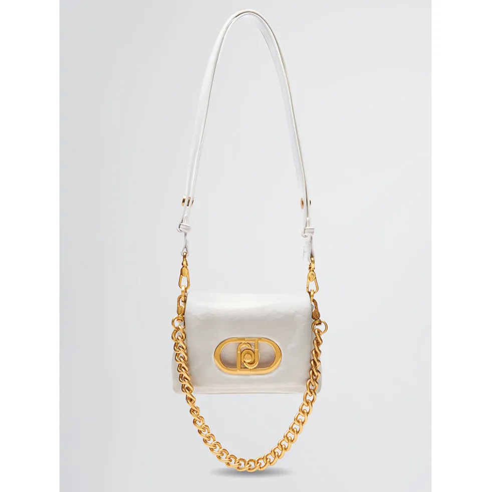 Borsa Donna a Spalla e Tracolla LIU JO Better linea La Puffy Off White