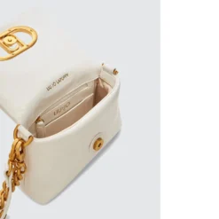 Borsa Donna a Spalla e Tracolla LIU JO Better linea La Puffy Off White