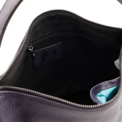 Borsa Donna a Spalla GABS Marty Medium in Pelle Purple Blue
