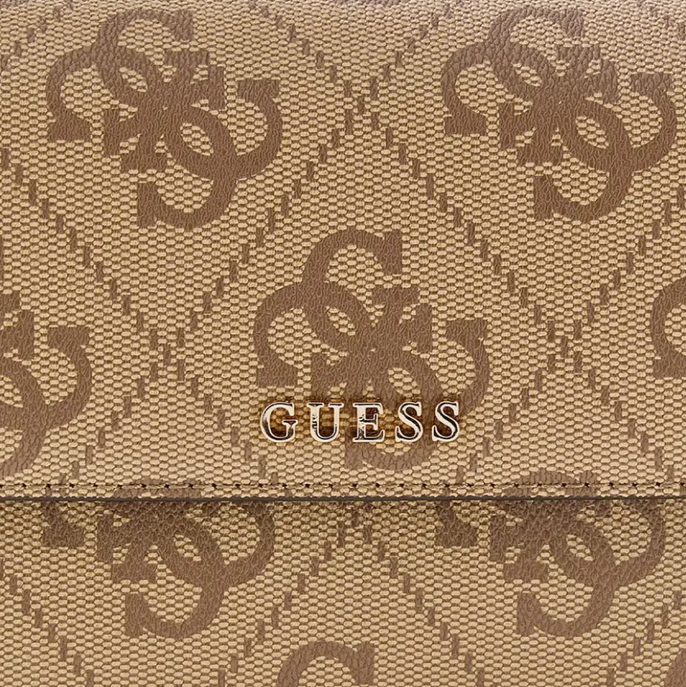 Borsa Donna a Spalla GUESS Linea Sadie colore Latte Logo