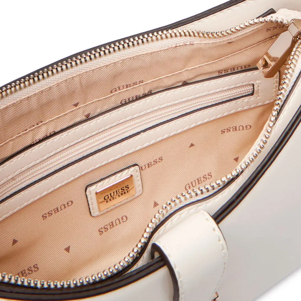 Borsa Donna a Spalla GUESS Linea Carrie Colore Stone