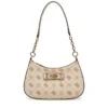 Borsa Donna a Spalla GUESS Linea Carrie Colore Vanilla Logo