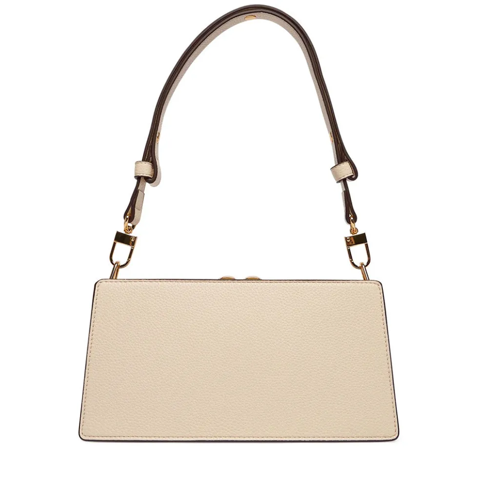 Borsa Donna a Spalla LOVE MOSCHINO linea Soft Sculpt Avorio