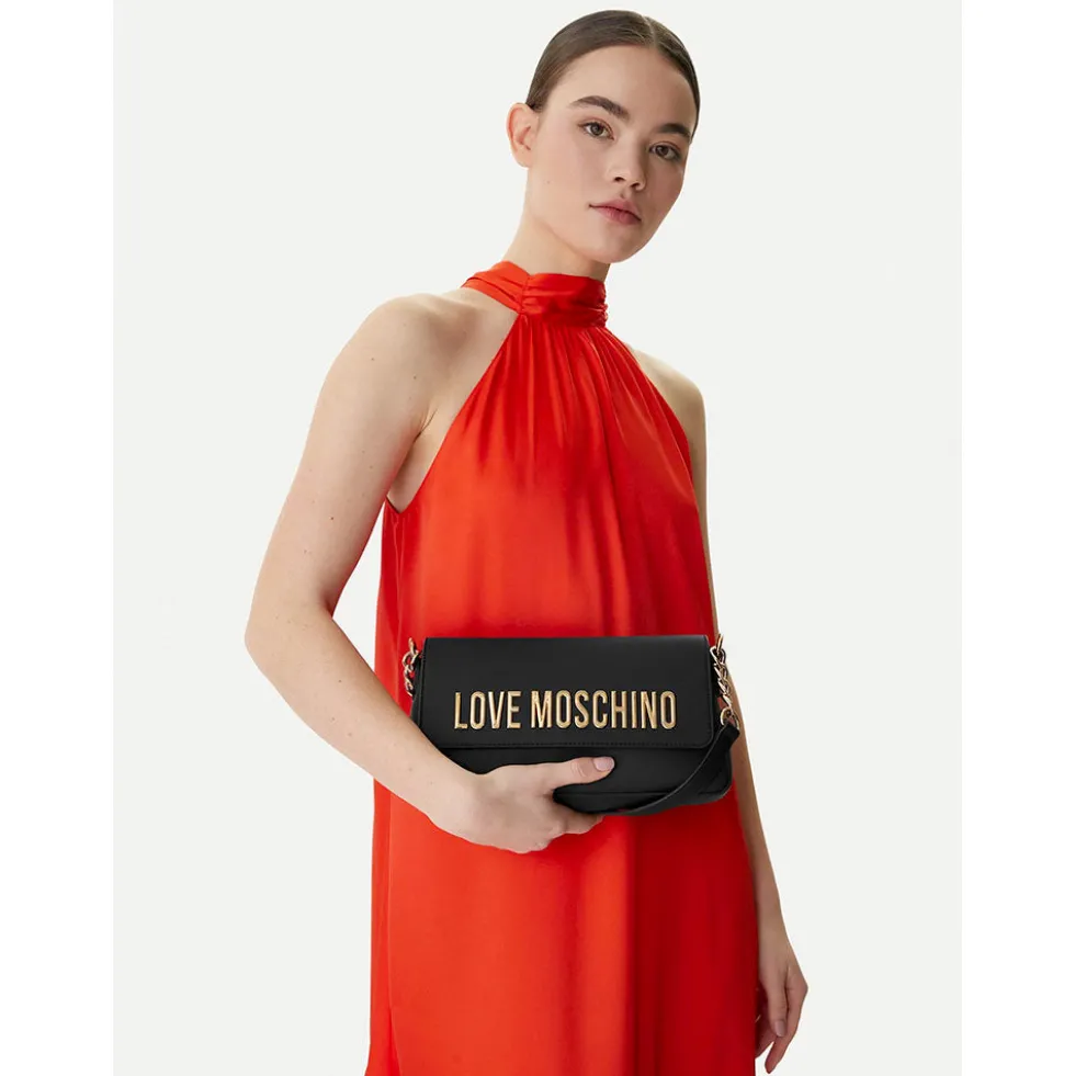Borsa Donna a Spalla LOVE MOSCHINO linea Bold Bag colore Nero