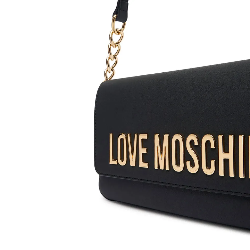 Borsa Donna a Spalla LOVE MOSCHINO linea Bold Bag colore Nero