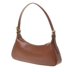 Borsa Donna a Spalla LOVE MOSCHINO in Ecopelle Soft Marrone