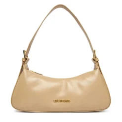 Borsa Donna a Spalla LOVE MOSCHINO in Ecopelle Soft Taupe