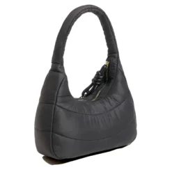 Borsa Donna a Spalla LOVE MOSCHINO in Nylon Trapuntato Nero
