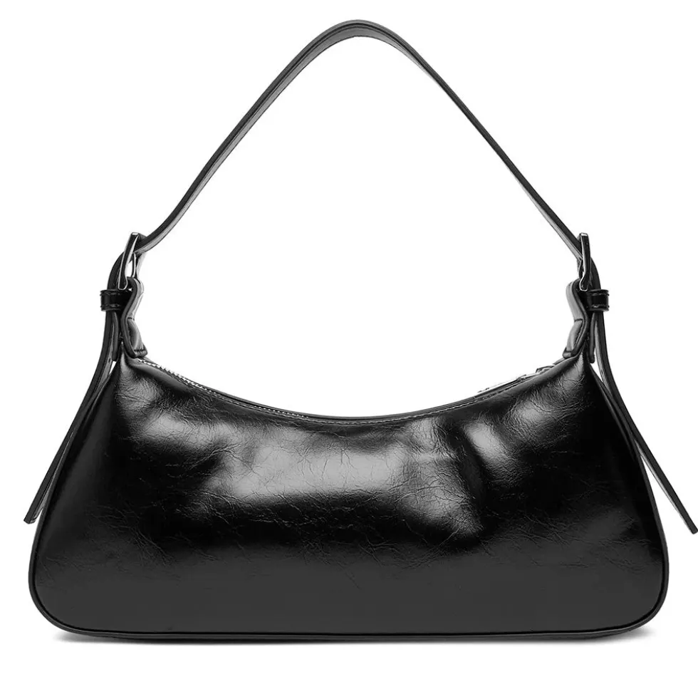 Borsa Donna a Spalla LOVE MOSCHINO in Ecopelle Soft Nera