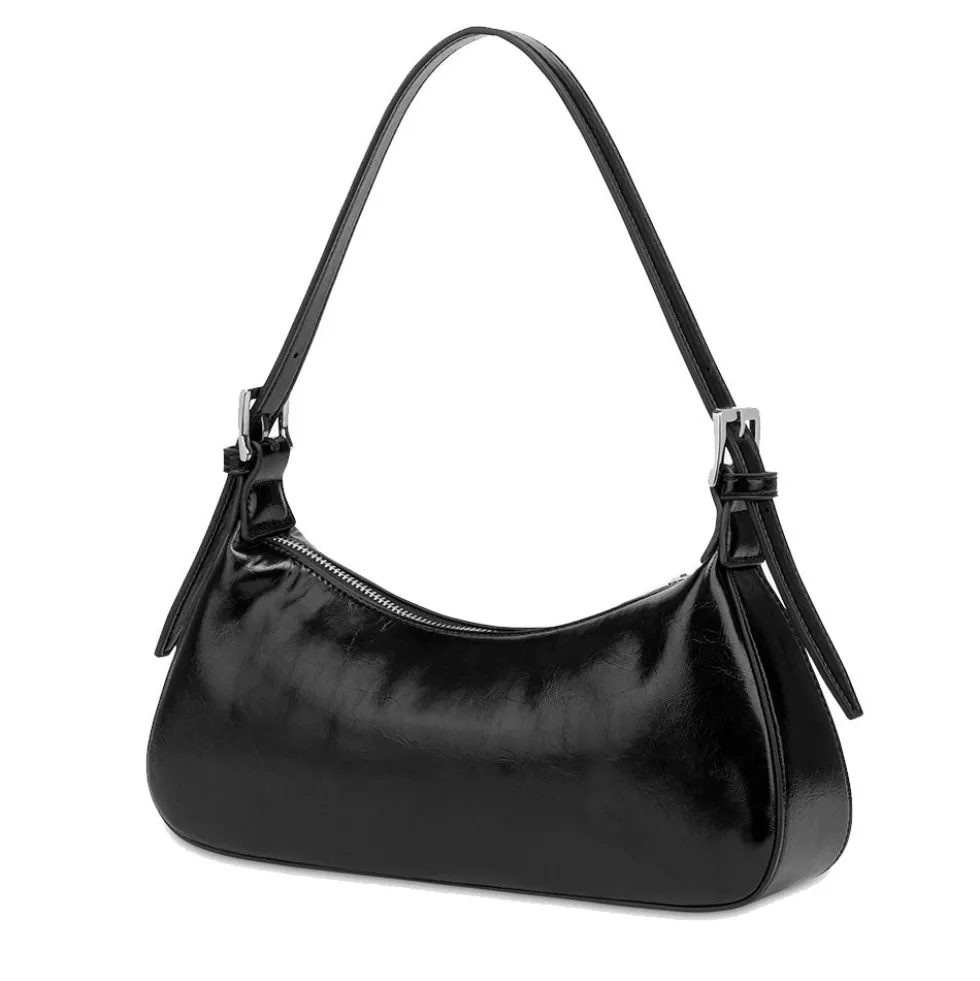 Borsa Donna a Spalla LOVE MOSCHINO in Ecopelle Soft Nera