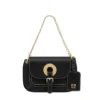 Borsa Donna a Spalla LOVE MOSCHINO linea Logo Eyelet Nera