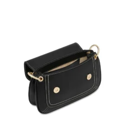 Borsa Donna a Spalla LOVE MOSCHINO linea Logo Eyelet Nera