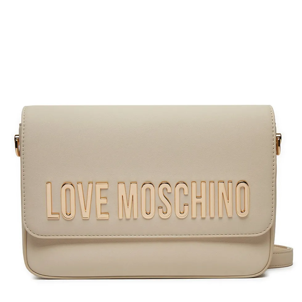 Borsa Donna a Spalla LOVE MOSCHINO linea Bold Bag Avorio
