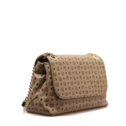 Borsa Donna a Spalla POLLINI Linea Heritage Soft Taupe e Nero