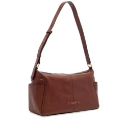 Borsa Donna a Spalla THE BRIDGE linea Letizia in Pelle Marrone