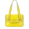 Borsa Donna a Spalla THE BRIDGE linea Lucrezia in Pelle color Lime