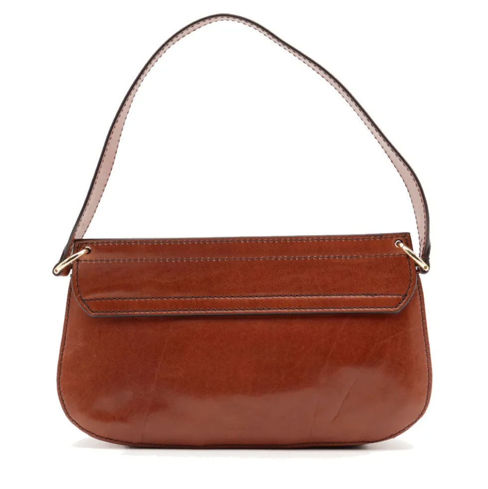 Borsa Donna a Spalla THE BRIDGE linea Erica in Pelle Marrone