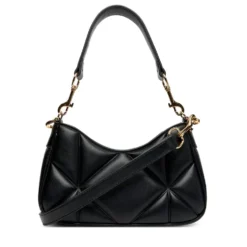 Borsa Donna a Spalla Trapuntata LOVE MOSCHINO linea Embossed Nera
