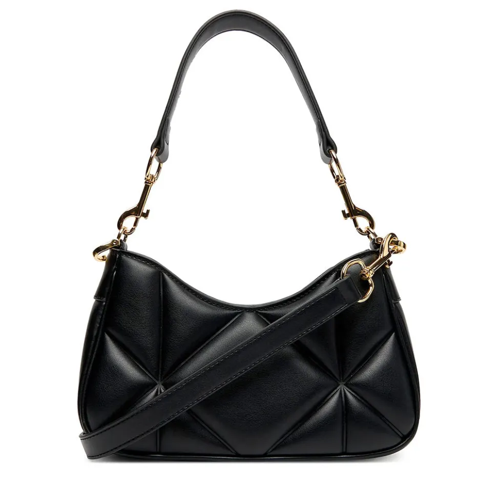 Borsa Donna a Spalla Trapuntata LOVE MOSCHINO linea Embossed Nera