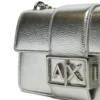 Borsa Donna a Tracolla ARMANI EXCHANGE Linea Jodie Chiusa con Pattina colore Silver