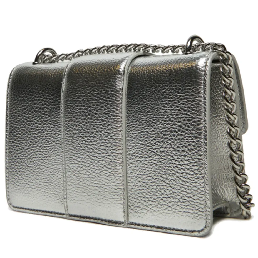 Borsa Donna a Tracolla ARMANI EXCHANGE Linea Jodie Chiusa con Pattina colore Silver