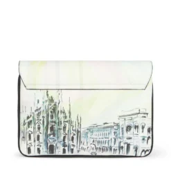 Borsa Donna a Tracolla BRACCIALINI linea Cartoline stampa Milano