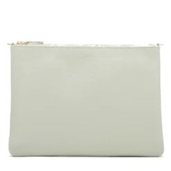 Borsa Donna a Tracolla COCCINELLE in Pelle Celadon Green Linea Best Medium
