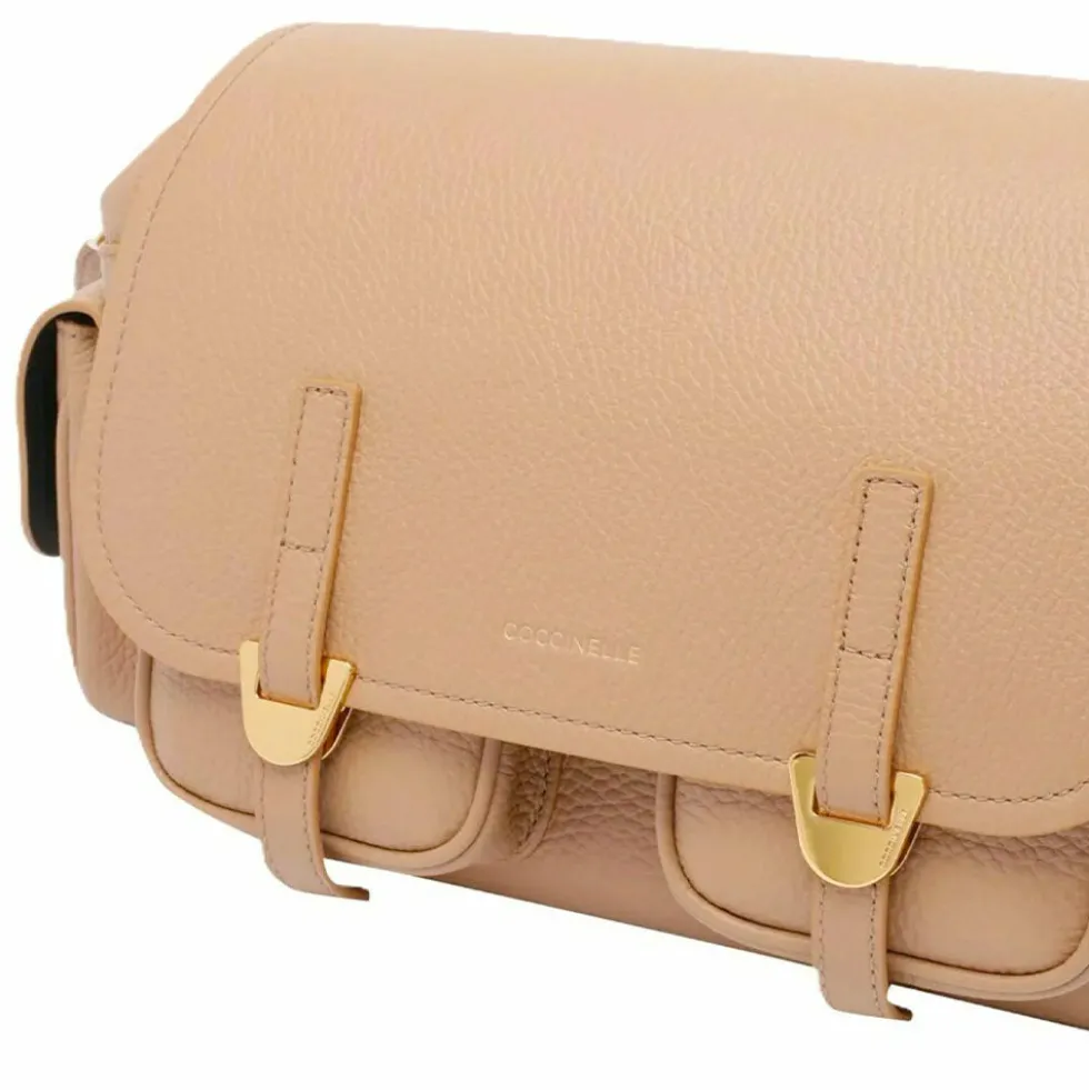 Borsa Donna a Tracolla COCCINELLE in Pelle Colore Skin linea Campus Medium
