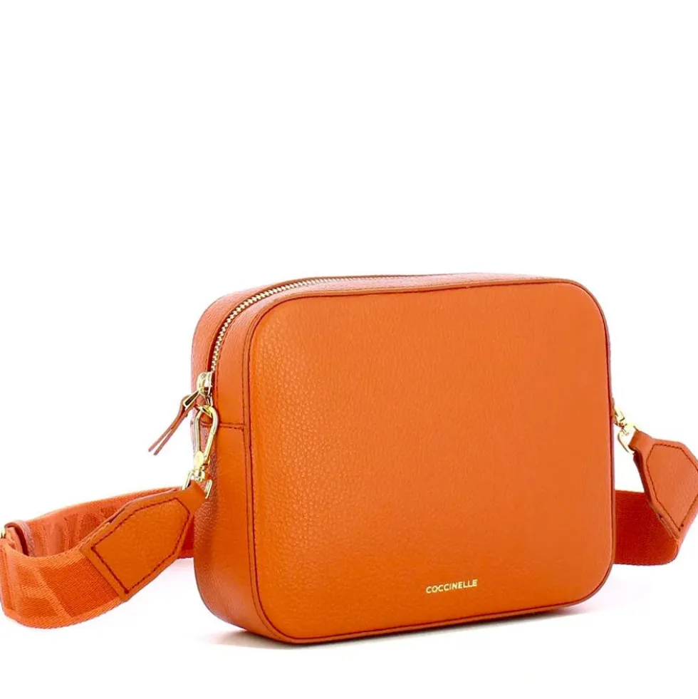 Borsa Donna a Tracolla COCCINELLE Linea Tebe Colore Crab - E5MN555M301