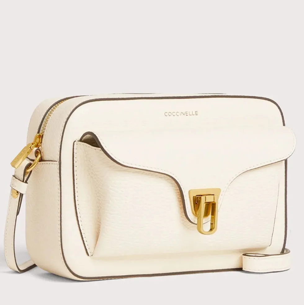 Borsa Donna a Tracolla COCCINELLE in Pelle Pearl linea Beat Soft Misura Large