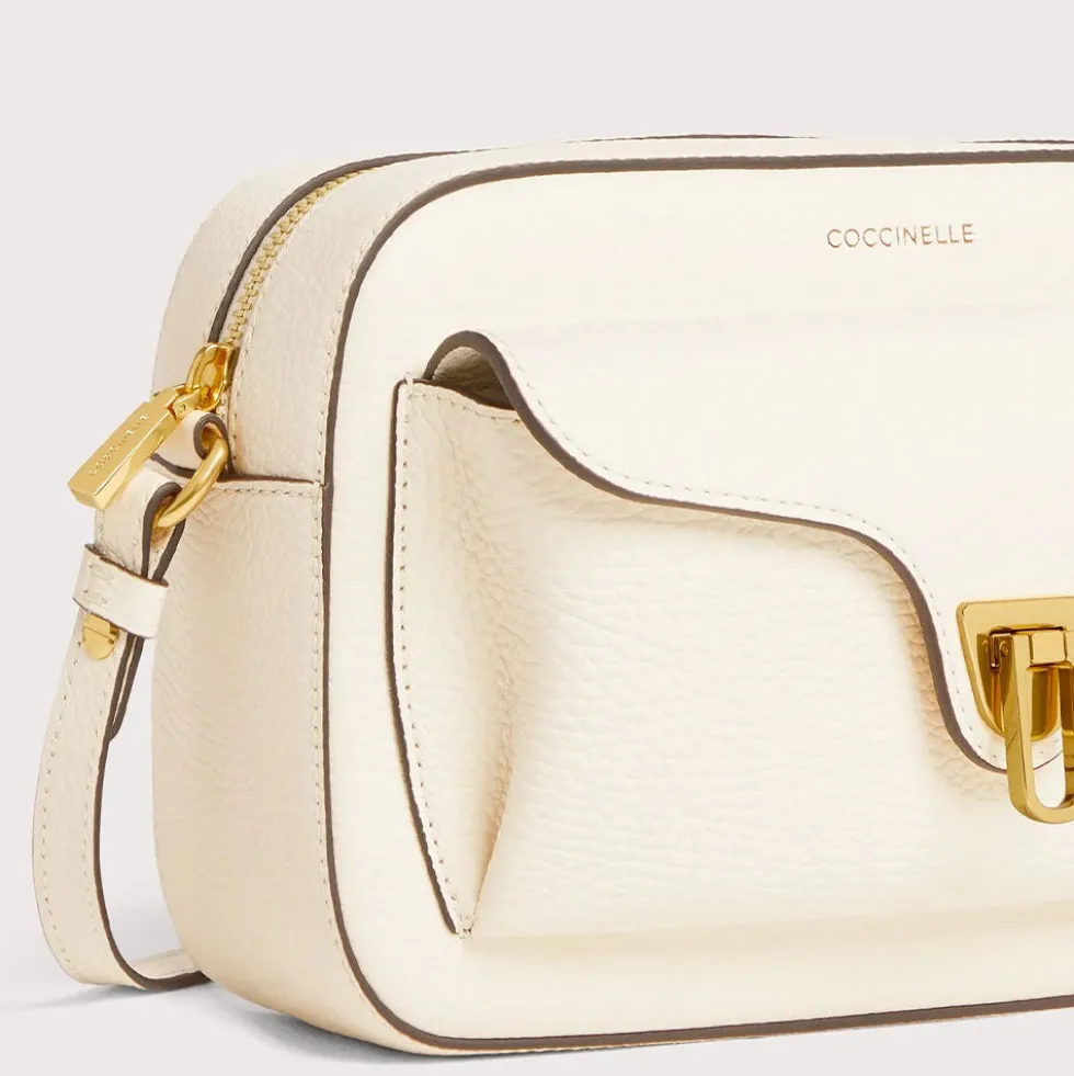Borsa Donna a Tracolla COCCINELLE in Pelle Pearl linea Beat Soft Misura Large