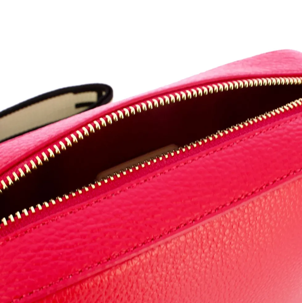 Borsa Donna a Tracolla COCCINELLE Linea Tebe Colore Scarlet - E5MN555M301