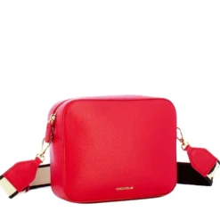 Borsa Donna a Tracolla COCCINELLE Linea Tebe Colore Scarlet - E5MN555M301