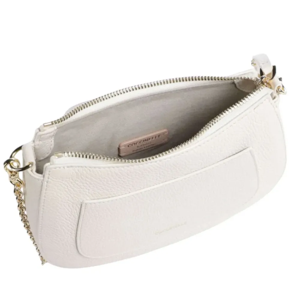 Borsa Donna a Tracolla COCCINELLE Linea C-Easy Colore Pearl